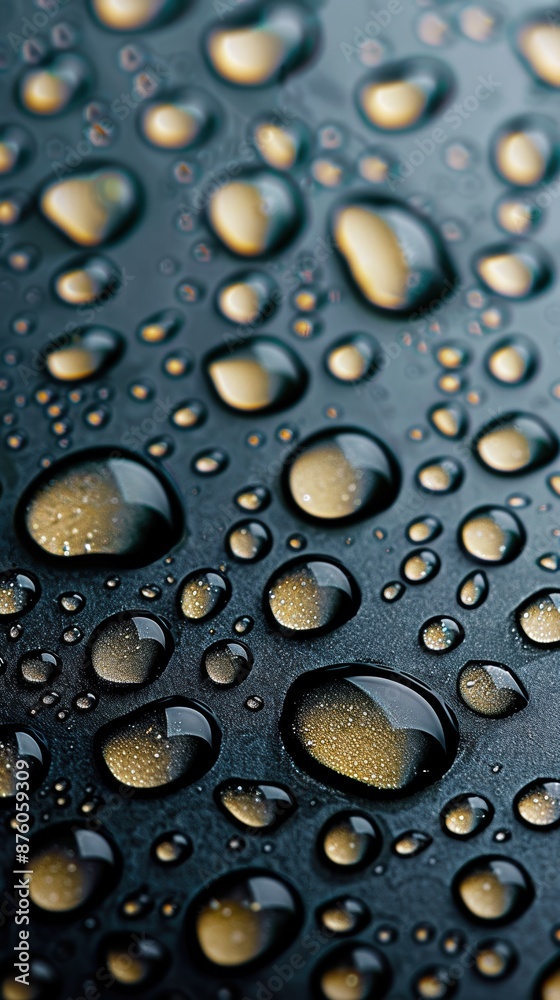 Water drops on background Water drops on background