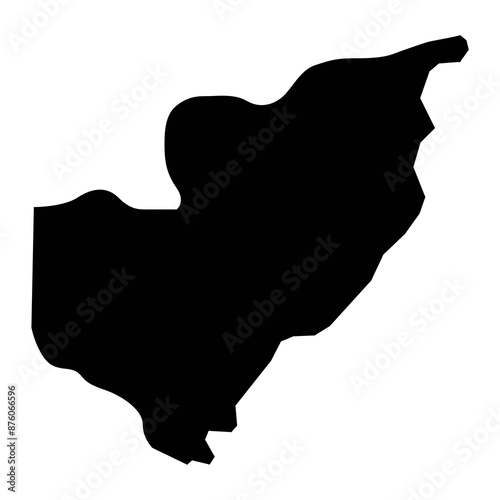 Cantagalo District map, administrative division of Sao Tome and Principe. Vector illustration. photo