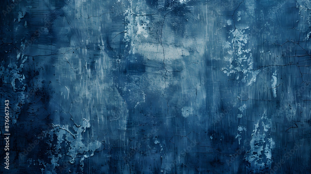 Grunge navy dark blue abstract texture background. Blue paint on old vintage concrete stucco wall surface with grain pattern for template banner graphic creative art card design, backdrop, wallpaper. Grunge navy dark blue abstract texture background. Blue paint on old vintage concrete stucco wall surface with grain pattern for template banner graphic creative art card design, backdrop, wallpaper.