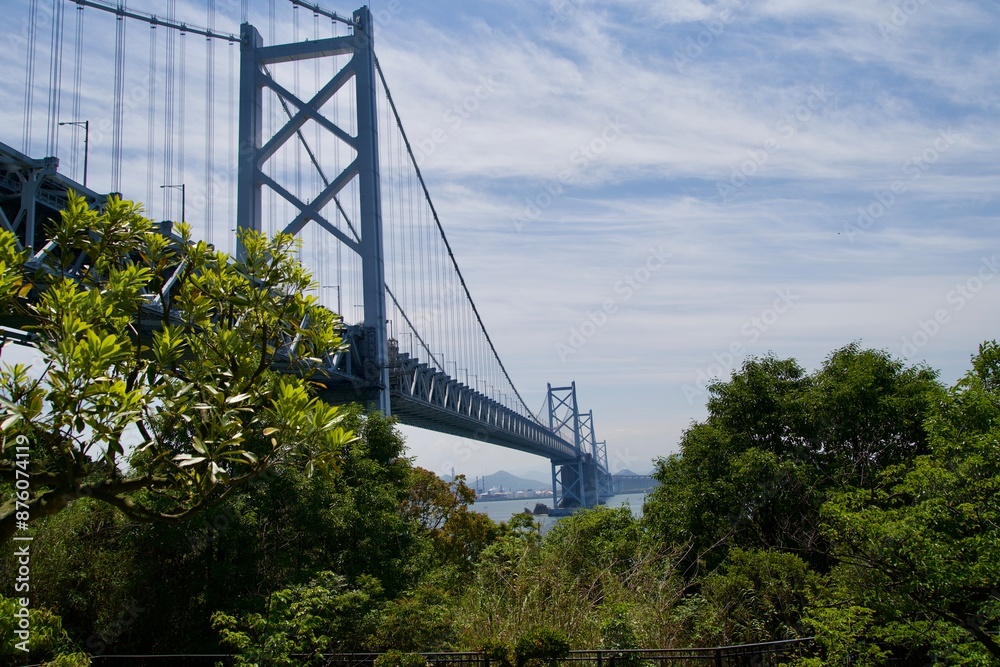 Seto Ohashi Bridge from Yoshima Parking Area to Kagawa Seto Ohashi Bridge from Yoshima Parking Area to Kagawa