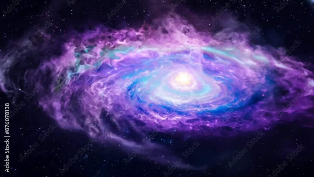 Spiral Galaxy in Deep Space Generative AI Spiral Galaxy in Deep Space Generative AI