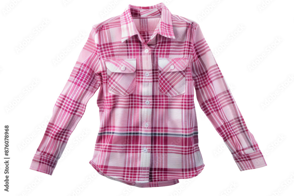 Casual girl shirt for everyday wear isolated on transparent background Casual girl shirt for everyday wear isolated on transparent background