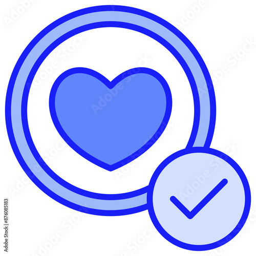 Favorite Blue Icon