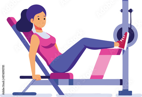 A woman exercising on a rowing machine, maintaining a healthy lifestyle through regular fitness routines.