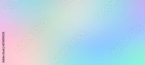 Holographic gradient neon vector illustration. Fashionable pastel rainbow unicorn background. Hologram colors liquid background. Translucent gradient neon holographic backdrop shimmer print.
