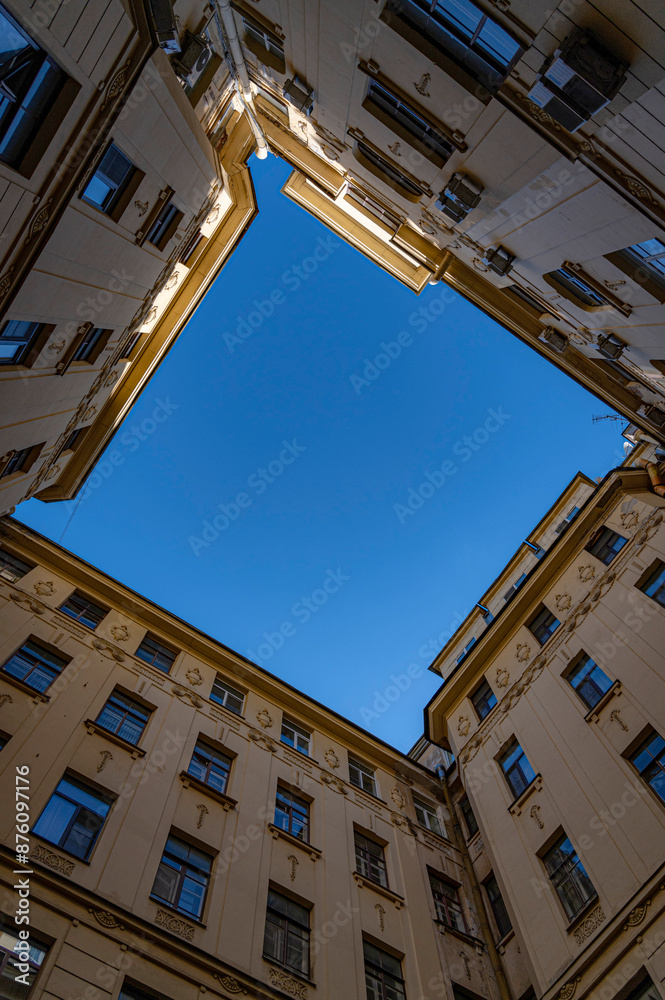 building and sky