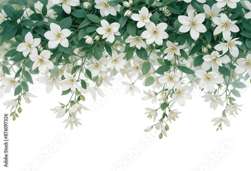 White flowers outdoors pattern nature.