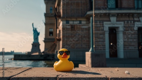 Rubber Duck in Sunglasses