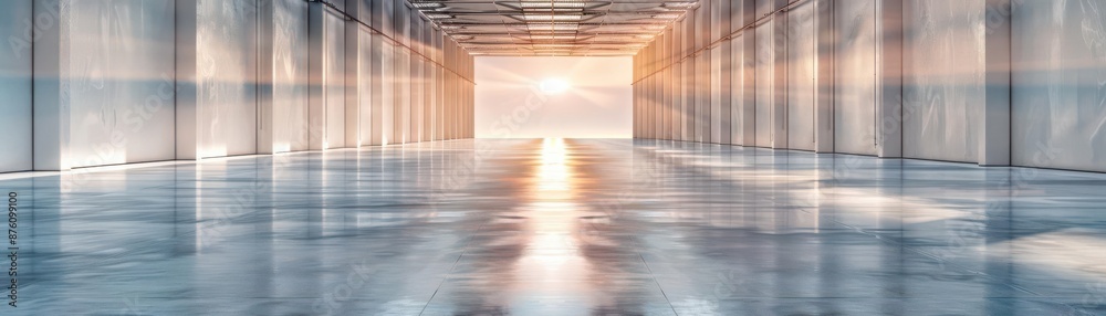 Professional construction backdrop featuring a soft white and light grey color scheme with ambient lighting Professional construction backdrop featuring a soft white and light grey color scheme with ambient lighting
