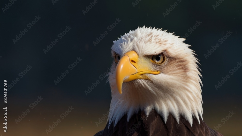 Obraz premium Majestic Bald Eagle Portrait