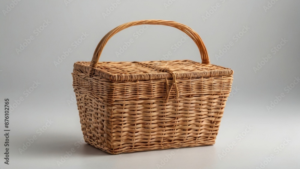 Handcrafted Wicker Picnic Basket Handcrafted Wicker Picnic Basket