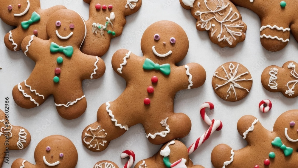 Festive Gingerbread Cookie Delight Festive Gingerbread Cookie Delight