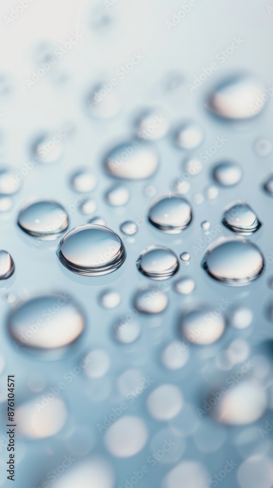 Water drops on background Water drops on background
