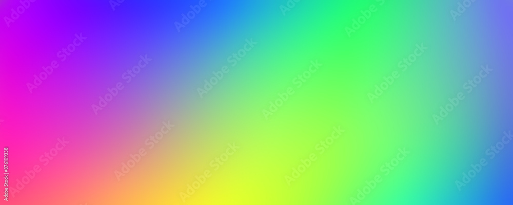 Obraz premium Gradient background texture retro rainbow wave banner abstract design