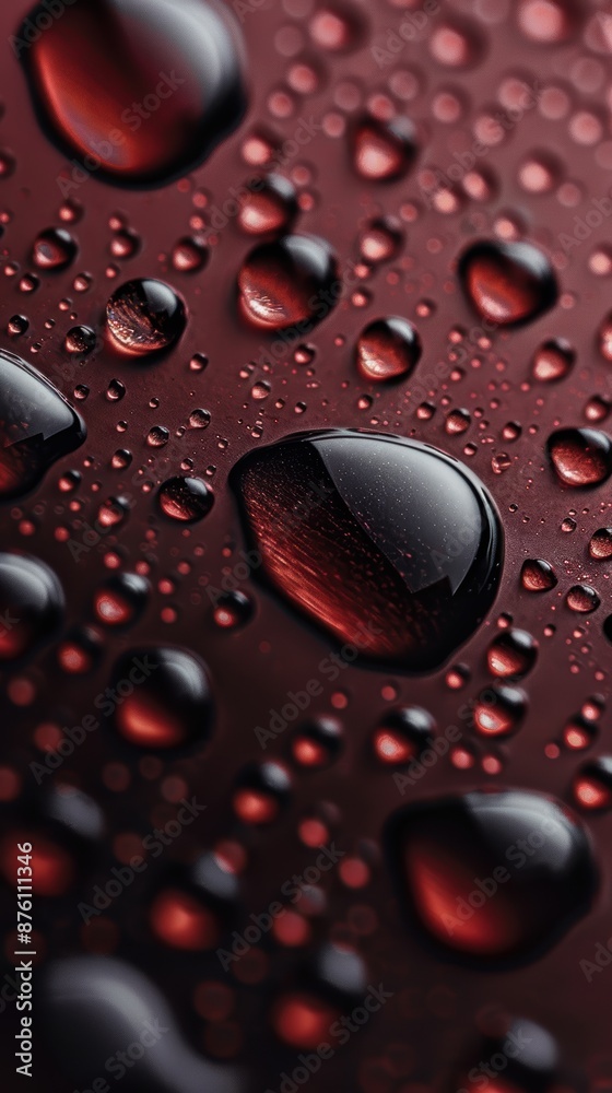 Water drops on background
