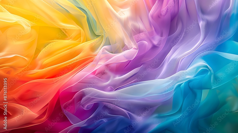 Obraz premium Rainbow abstract background. colorful color. 