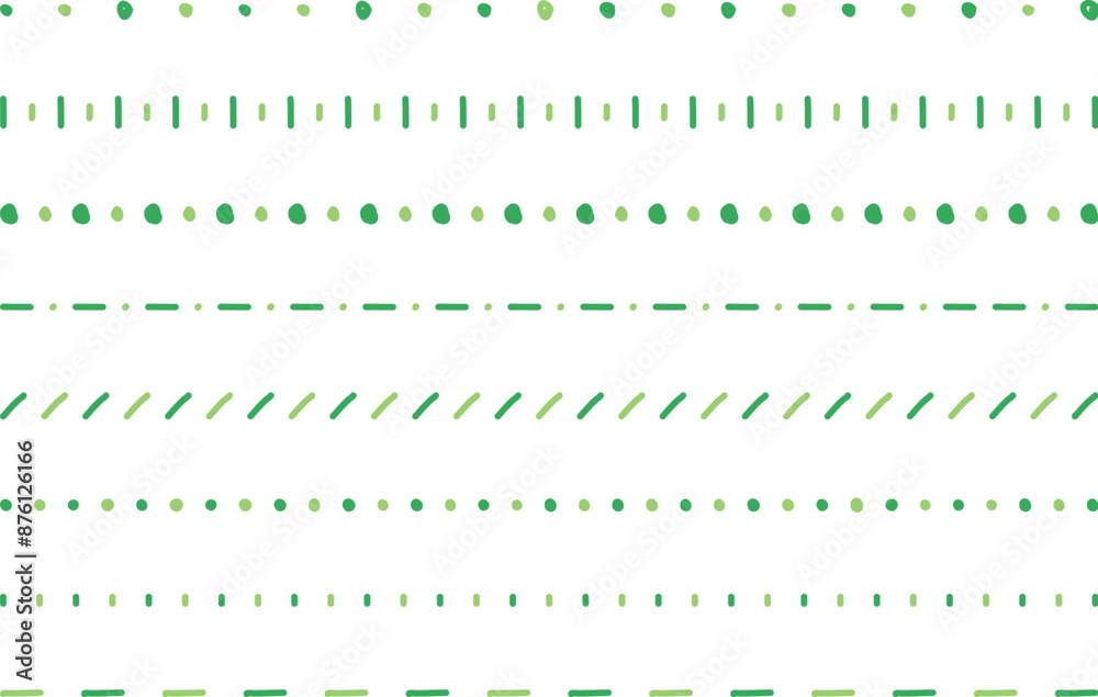 ライン素材のあしらい 緑 黄緑 手書きのシンプルでかわいい罫線. simple hand draw borders ライン素材のあしらい 緑 黄緑 手書きのシンプルでかわいい罫線. simple hand draw borders