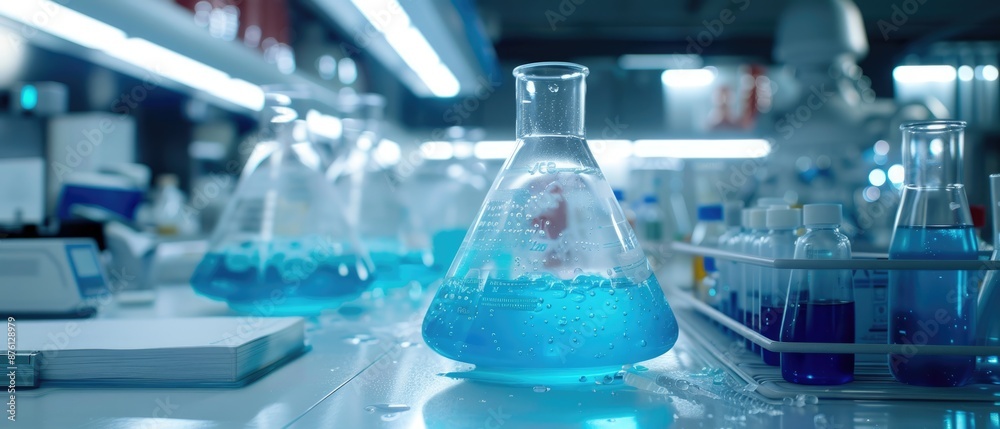 Aliphatic inorganic hydrogen, holographic chemical pathways, futuristic laboratory Aliphatic inorganic hydrogen, holographic chemical pathways, futuristic laboratory