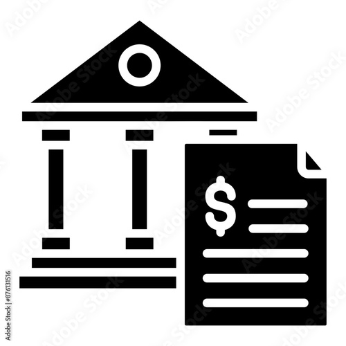 Treasury  Icon Element For Design