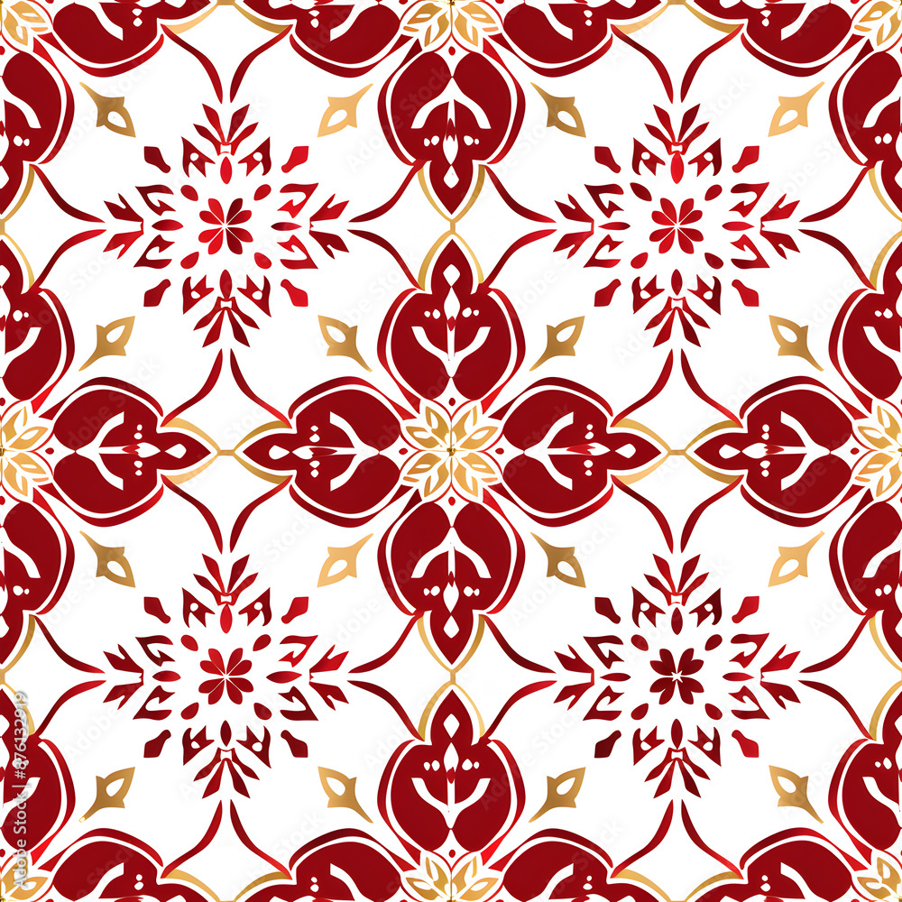 Seamless snowflake patterns background Seamless snowflake patterns background