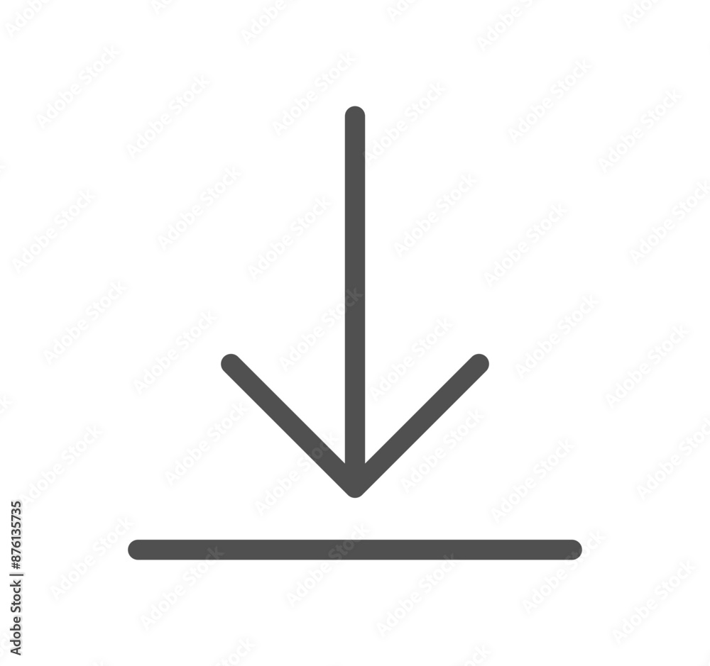 Arrow icon outline and linear vector.
Arrow icon outline and linear vector.