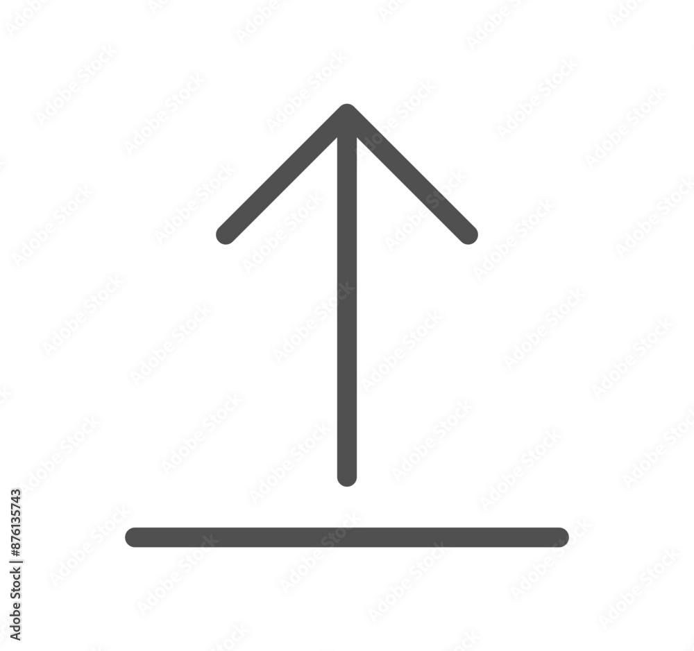 Arrow icon outline and linear vector.
Arrow icon outline and linear vector.