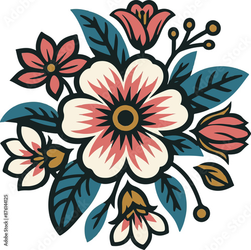 abstract floral background