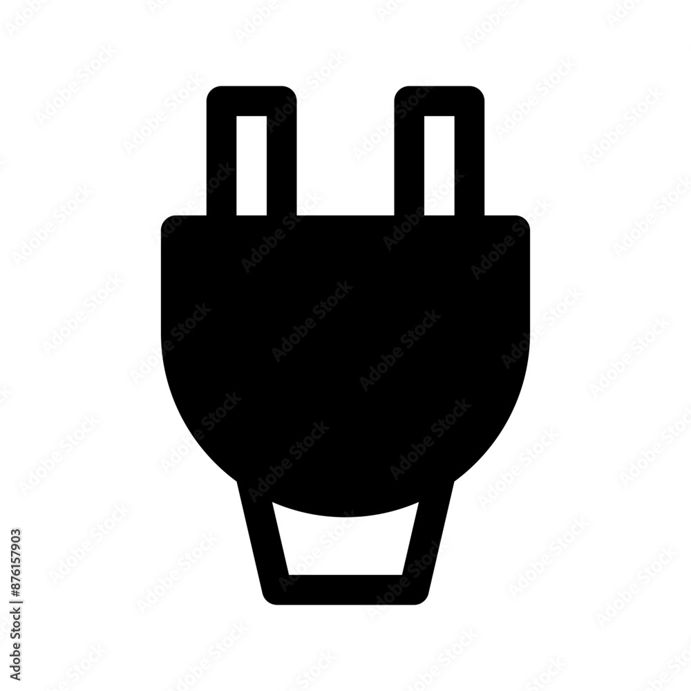 Obraz premium Plug Icon Vector Symbol Design Illustration