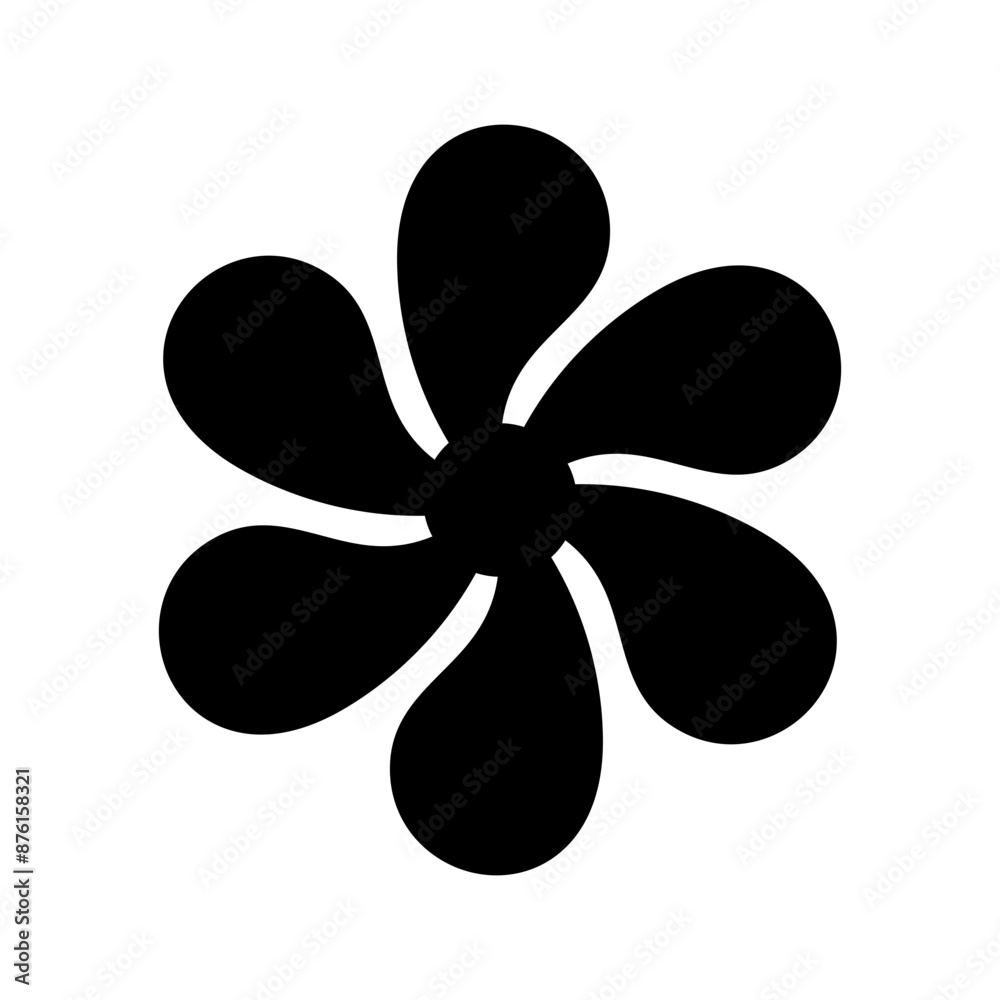 Flower Icon Vector Symbol Design Illustration Flower Icon Vector Symbol Design Illustration