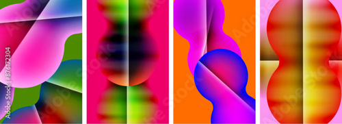 Abstract colors. Abstract backgrounds for wallpaper, business card, cover, poster, banner, brochure, header, website