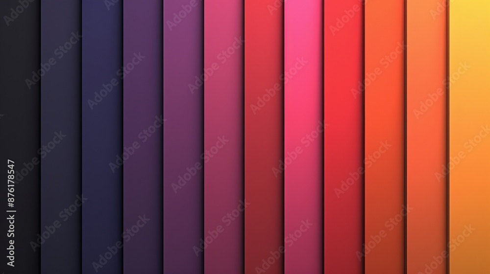 Vertical Color Gradient Stripes Vertical Color Gradient Stripes
