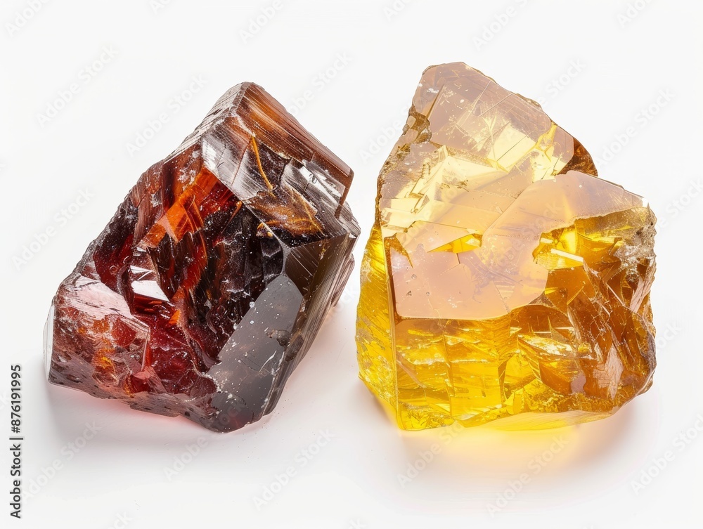 Mineral stone isolated on a white background Mineral stone isolated on a white background