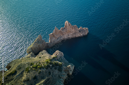 Ses Torretes, Ibiza vistas desde el aire photo