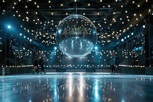 Disco Roller Skating Under the Stars