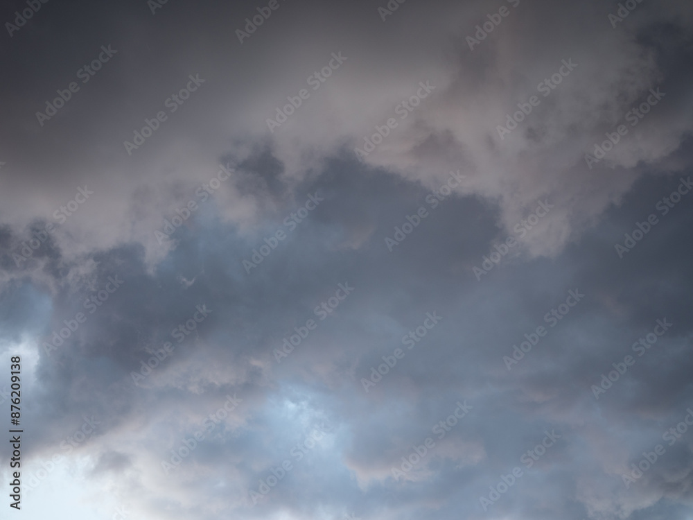 Blue sky after rain,. Beautiful Cumulus clouds flying across the sky, Blue sky after rain,. Beautiful Cumulus clouds flying across the sky,