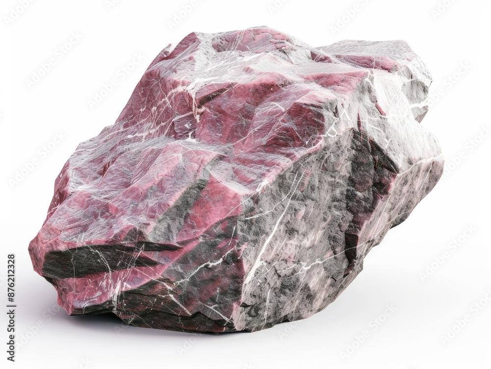 Mineral stone isolated on a white background Mineral stone isolated on a white background