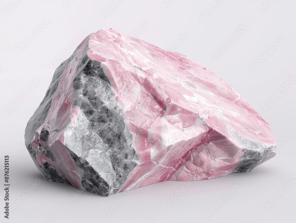 Mineral stone isolated on a white background Mineral stone isolated on a white background
