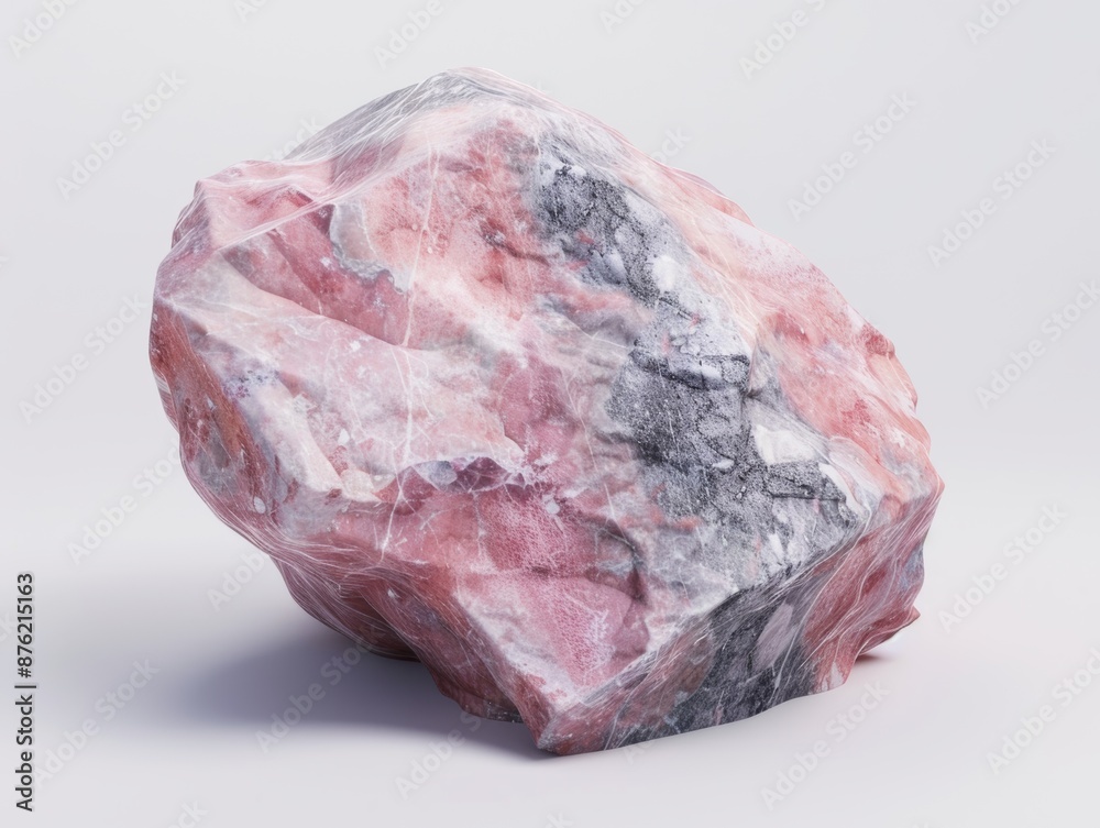 Mineral stone isolated on a white background Mineral stone isolated on a white background