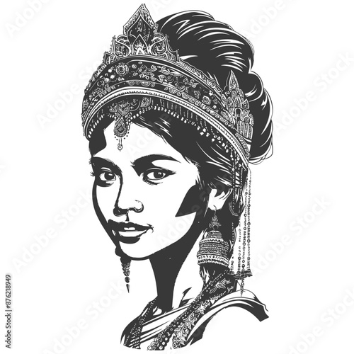 Thai women wearing Chut Thai