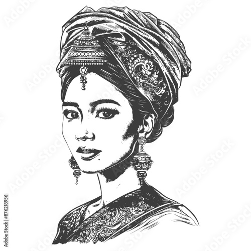 Thai women wearing Chut Thai