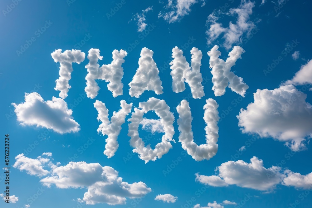 Fototapeta premium Celestial Gratitude: 