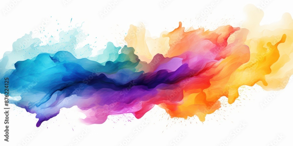 Obraz premium Abstract Watercolor Painting