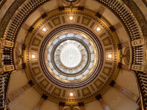 Inside the Capitol dome