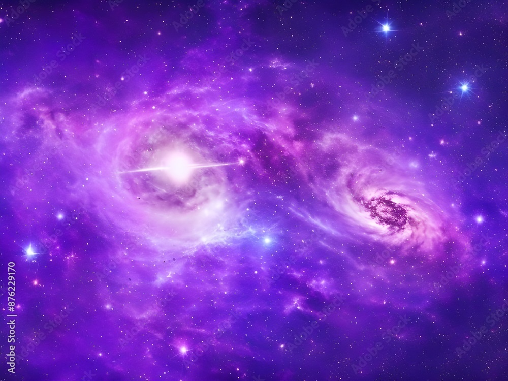 galactic harmony with dark navy and soft lavender hues galactic harmony with dark navy and soft lavender hues