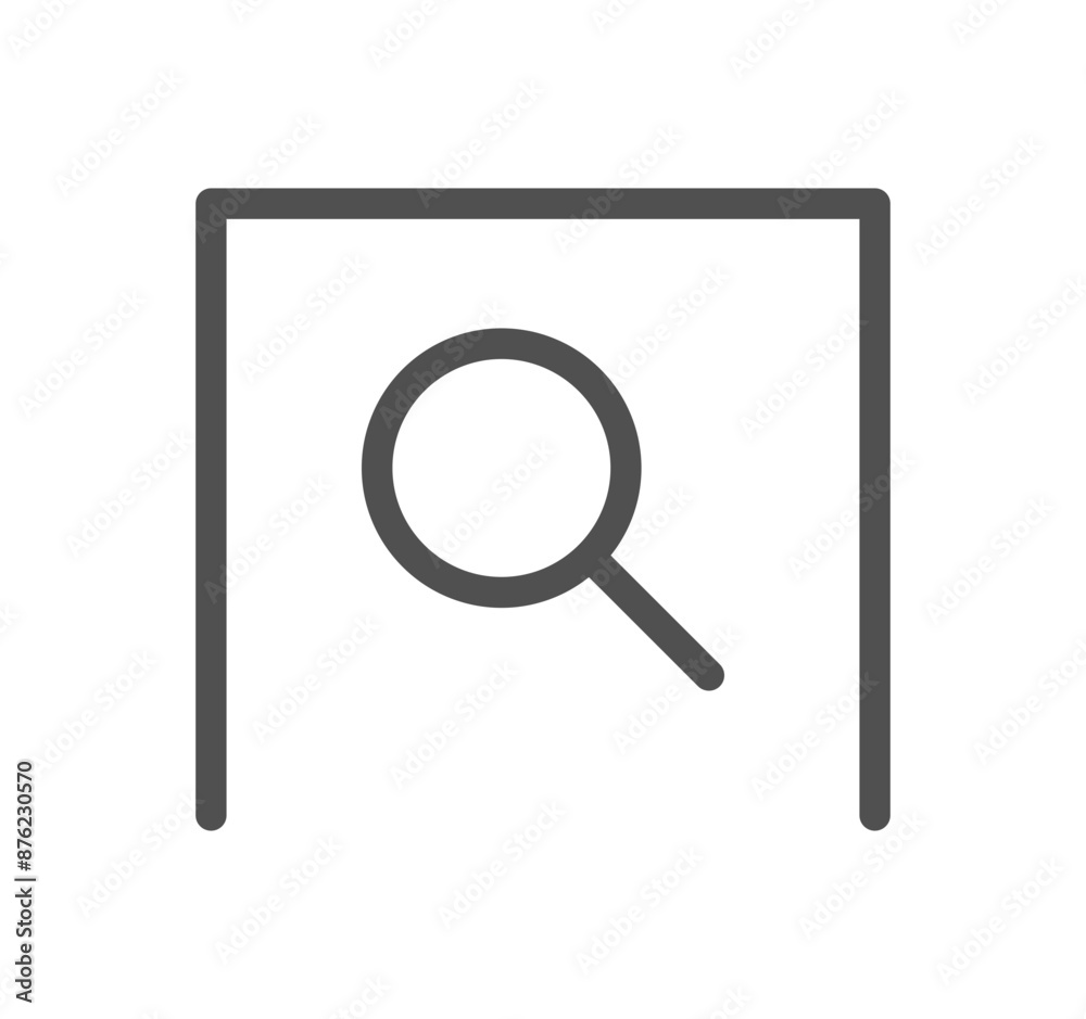 Document icon outline and linear vector.
Document icon outline and linear vector.