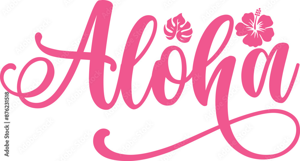 Aloha typography design on plain white transparent isolated background for card, shirt, hoodie, sweatshirt, apparel, tag, mug, icon, poster or badge Aloha typography design on plain white transparent isolated background for card, shirt, hoodie, sweatshirt, apparel, tag, mug, icon, poster or badge