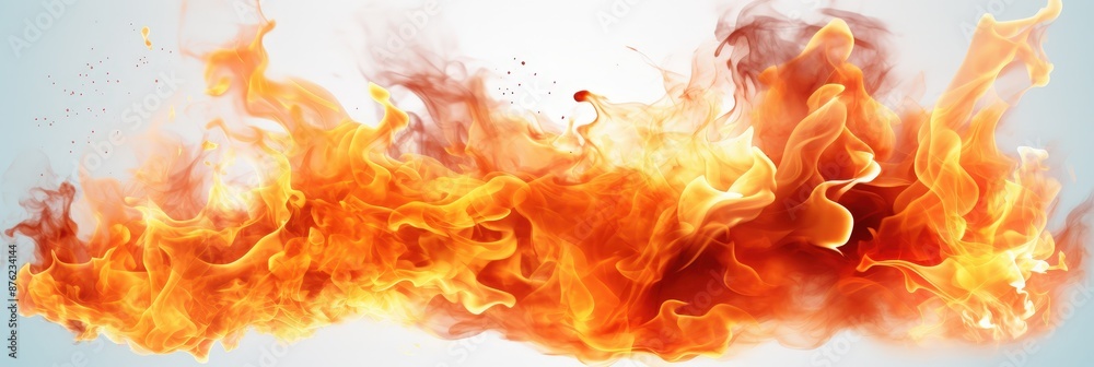 Fiery Abstract Art Fiery Abstract Art