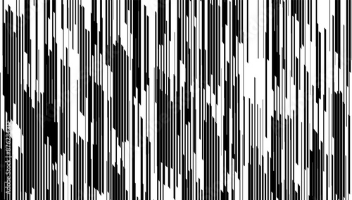 Black and white drop lines pattern for background and jersey design. Fully editable vector element. Vector Format Illustration 