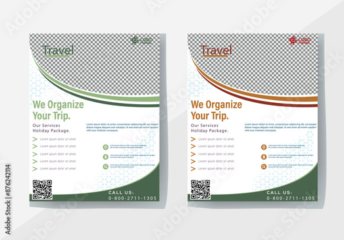 New Travel Flyer Template Design