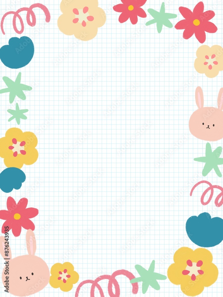 Cute abstract template collection animal, fruit, flower Modern posters greetings card Decorative abstract with colorful doodles. Cute abstract template collection animal, fruit, flower Modern posters greetings card Decorative abstract with colorful doodles.